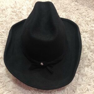 Jennifer Circelli Millinery Felt Western Cowboy Banded Hat